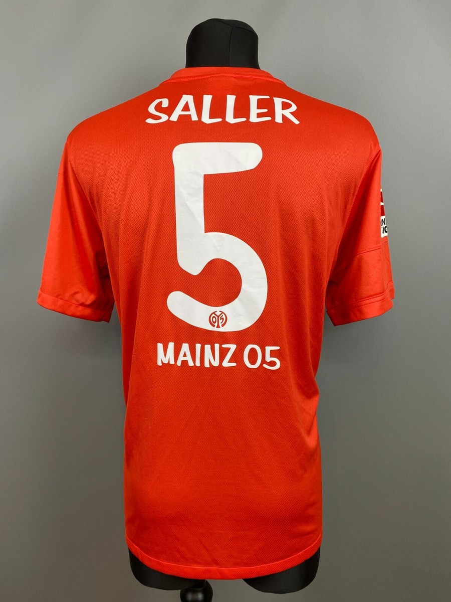 MAINZ 05 2013 2014 SALLER HOME SHIRT MATCH ISSUE FOOTBALL SOCCER