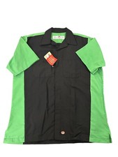Red Kap   Men's Work Shirt   Two Tone Crew Shirt L, M Available