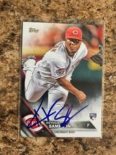 Keyvius Sampson Signed 2016 Topps Cincinnati Reds # 333