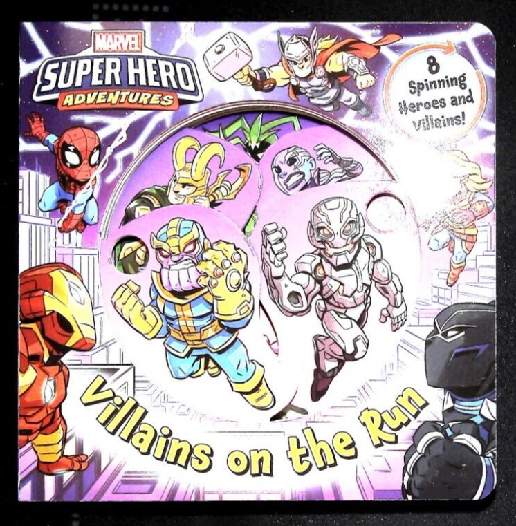 Villains on the Run (Marvel Super Hero Adventures) Board book New Story