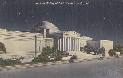 BT77. Vintage US Postcard.  National Gallery of Art in the Nation's Capital.