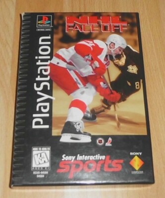 SONY Playstation Spiel *NHL Face Off* NTSC/US Version, Sony 1995, Papphülle