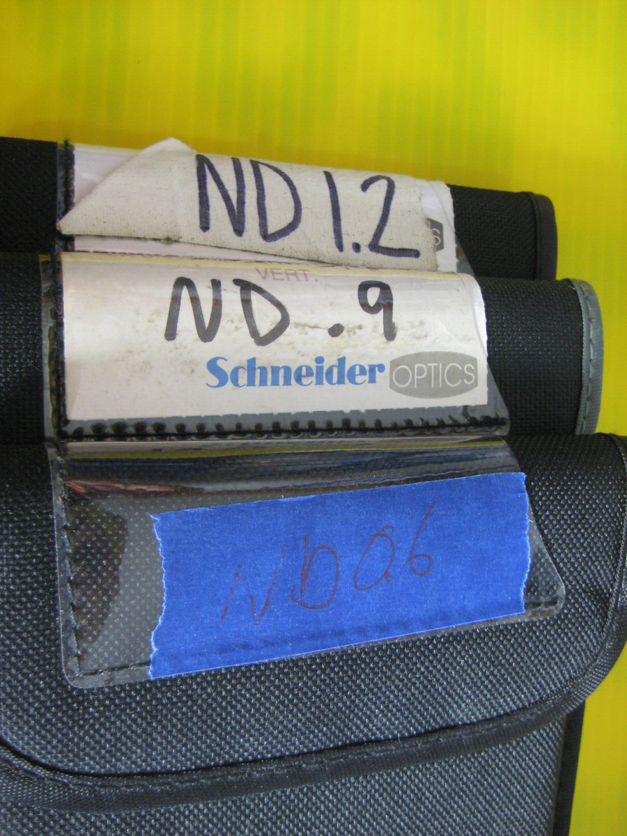 Schneider Filter 4x5.65 / ND .6 / .9 / 1.2 , Neutral Density, set