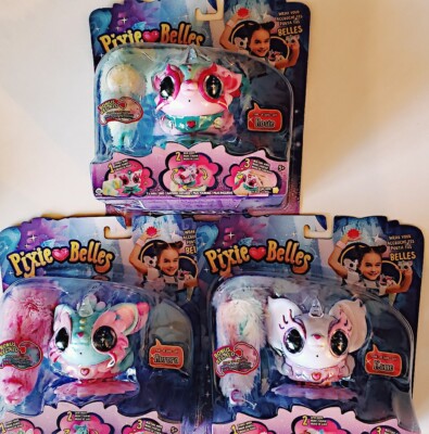 Pixie Belles, Aurora, Esme, and Rosie Interactive Electronic Pet with extra tail