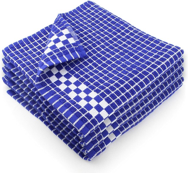 Fecido Classic Dark Kitchen Dish Towels with Hanging Loop ...