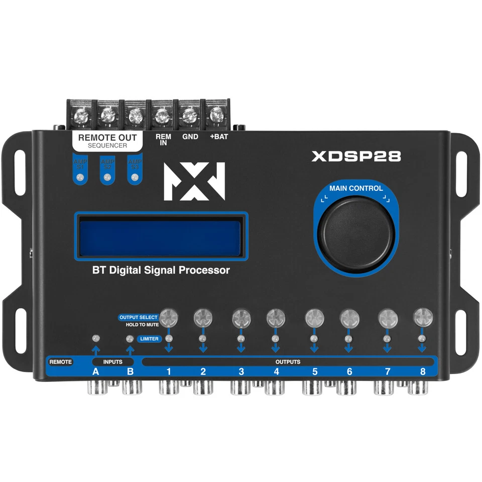 Ecualizador de 15 bandas DSP NVX XDSP28 DSP con Bluetooth - Sonic Electronix Foto 3 de 4
