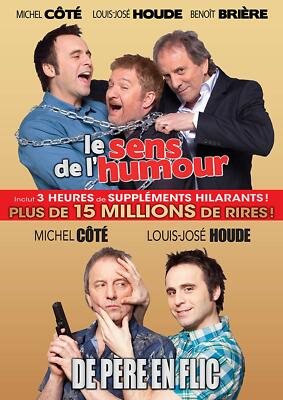 LE SENS DE L'HUMOUR + DE PERE EN FLIC - ENG SUB ****NEW BLU-RAY SET*****