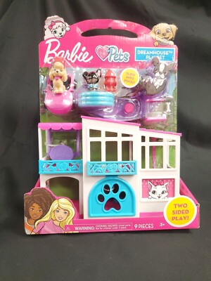 Dog Dreambox Toy Boxes Barbie Pet Dreamhouse 2-Sided Playset