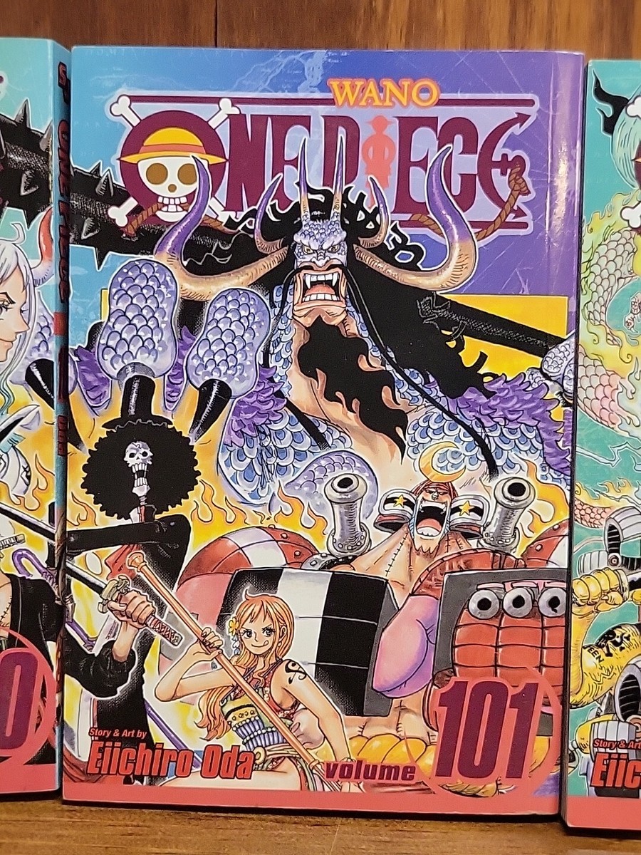 Set of (3) ONE PIECE “WANO country” Vol 100-102 SET EIICHIRO ODA