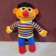 Ernie Plush Sesame Street 10 Playskool 1984 Doll Stuffed Toy 72900 VINTAGE
