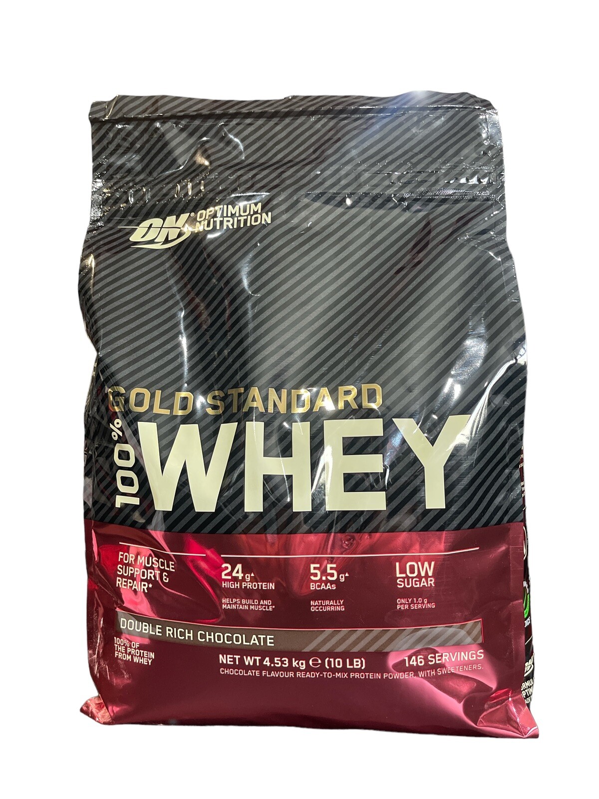 Optimum Nutrition Gold Standard Whey Protein - Double Rich Chocolate - NEW