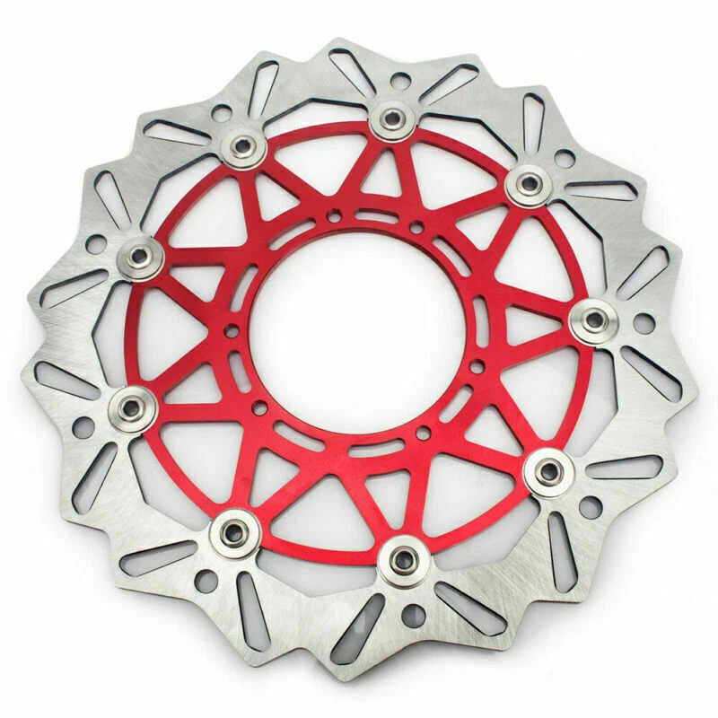 Rotores de discos de freno delanteros traseros para Honda CRF250R CRF450R CRF250X CRF450X CRF450RX Foto 2 de 4