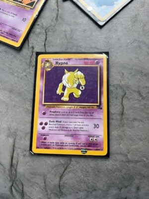 1995 hypno pokemon card value hypno pokemon 1995,96,98 23/62