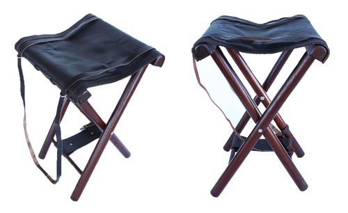 Asiento de madera ligero de viaje multiusos al aire libre caza senderismo espectador 984126