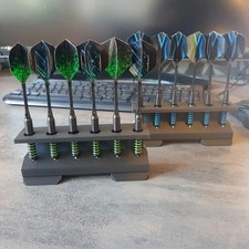 6-Slot Dart Holder Sturdy Plastic, Holds 6 Darts Home/Bar Display Space-Saving