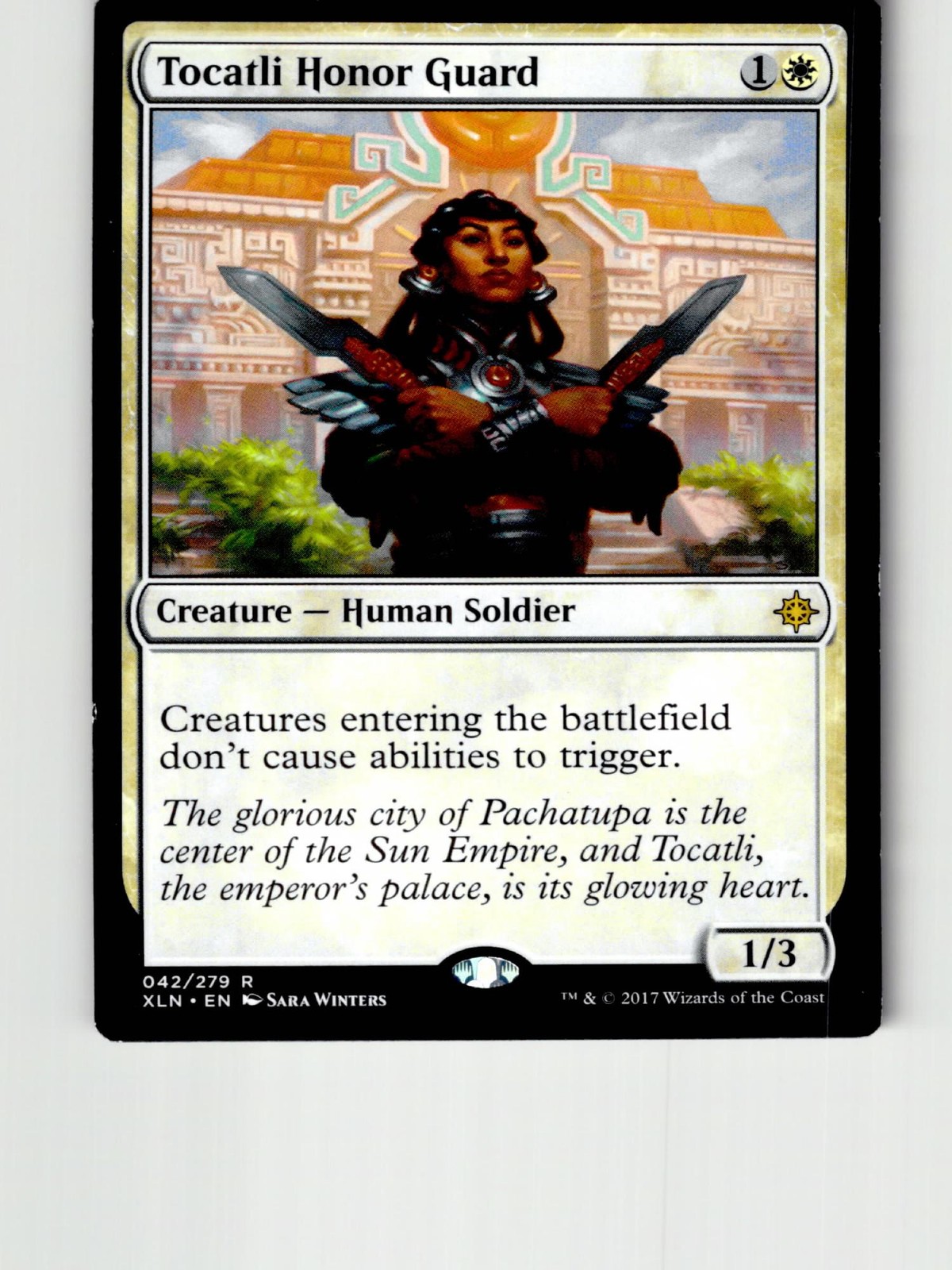 Tocatli Honor Guard 42 Rare Promo Pack: Core Set 2020 Magic: The Gathering LP