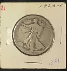 1920-S WALKING LIBERTY HALF DOLLAR KEY DATE