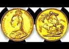 1887 Victoria Gold Sovereign — photo from another recent sale