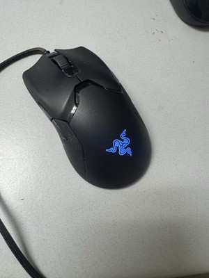 Razer Viper Ultimate RC30-030501 Gaming Mouse Black Wired Drag Free Tested Works