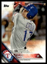 2016 Topps Shin-Soo Choo Texas Rangers #309