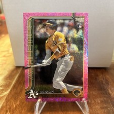 Logan Davidson 2025 Topps Update Pink Holo Foil #US213 RC Athletics