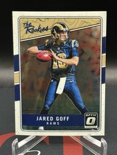 2016 Donruss Optic The Rookies Jared Goff #TR-JG RC Rookie Card LA Rams. rookie card picture