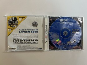 RECV Resident Evil Code: Veronica Dreamcast NTSC-U/C 2-Disc Manual CIB Authentic