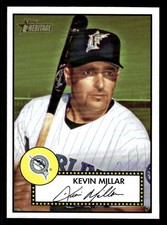 2001 Topps Heritage #298 Kevin Millar Florida Marlins