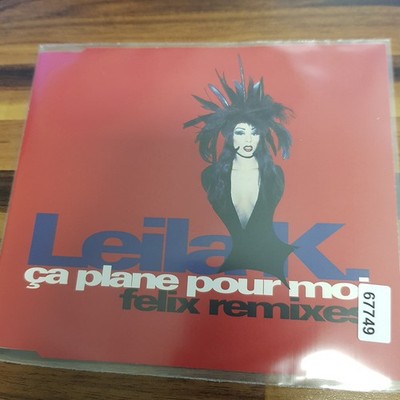 LEILA K. ca plane pour moi (felix remix) VG/VG+ (MCD, Pop, Urban)