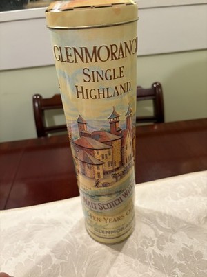 Glenmorangie Dose Single Highland Malt Scotch Whisky Präsentationszylinder