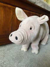 Melissa and Doug Life Size Plush Pig Stuffed Animal Pink Large 32  X 16  