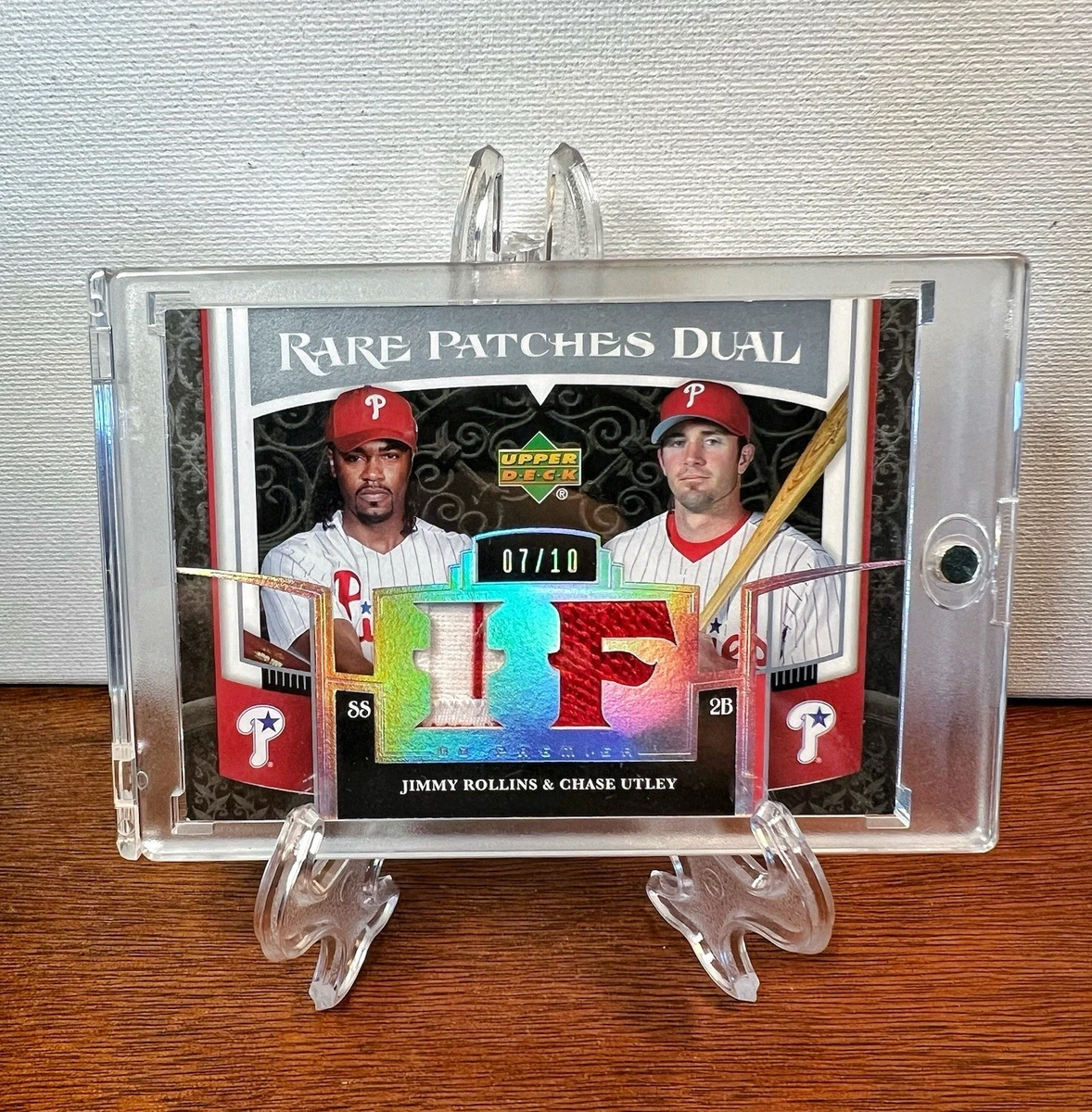 Jimmy Rollins Baseball Serial Numbered Sports Trading Cards