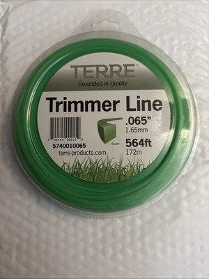 Terre Products Quality Trimmer Line 1lb. Length 564ft. Residential Grade .065in