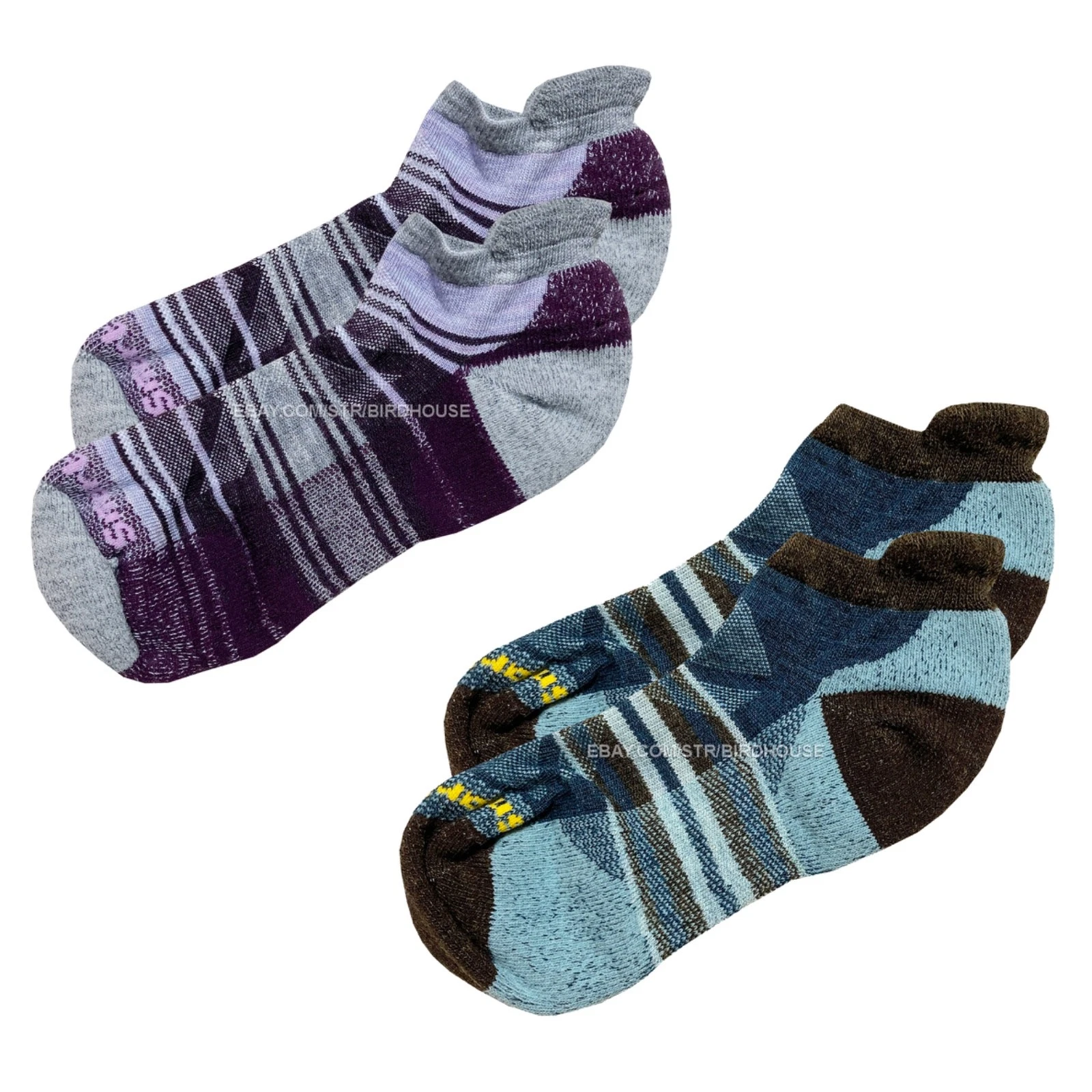 SmartWool Outdoor Hike Socks 1pr Low Ankle Merino Wool Blend Arch Support