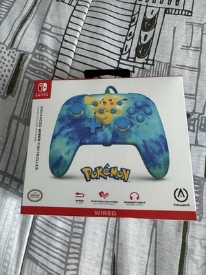 Nintendo Switch Enhanced Wired Controller Pokemon Pikachu New