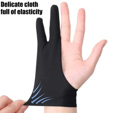 Palm Rejection Artist Two-Finger Glove for IPad Tablet Graphic Drawing Monitor P
