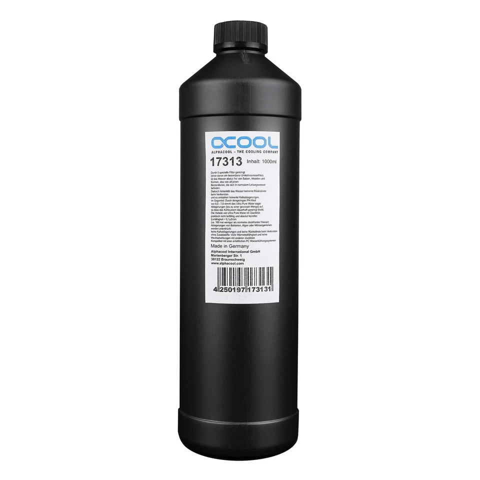 Alphacool Ultra Pure Water 1000ml (12,99 EUR/l)