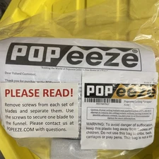 POPeeze Popcorn Ceiling Scraper Removal Shop Vacuum Attachment Tool - Brand New!