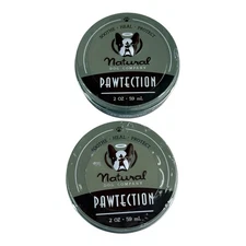 2 pk Natural Dog Company Pawtection Balm - Protects Dog's Paws -All Natural NEW