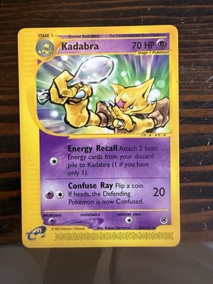 Pokémon Kadabra Expedition 084/165 Uncommon Regular 70 HP TCG Card English