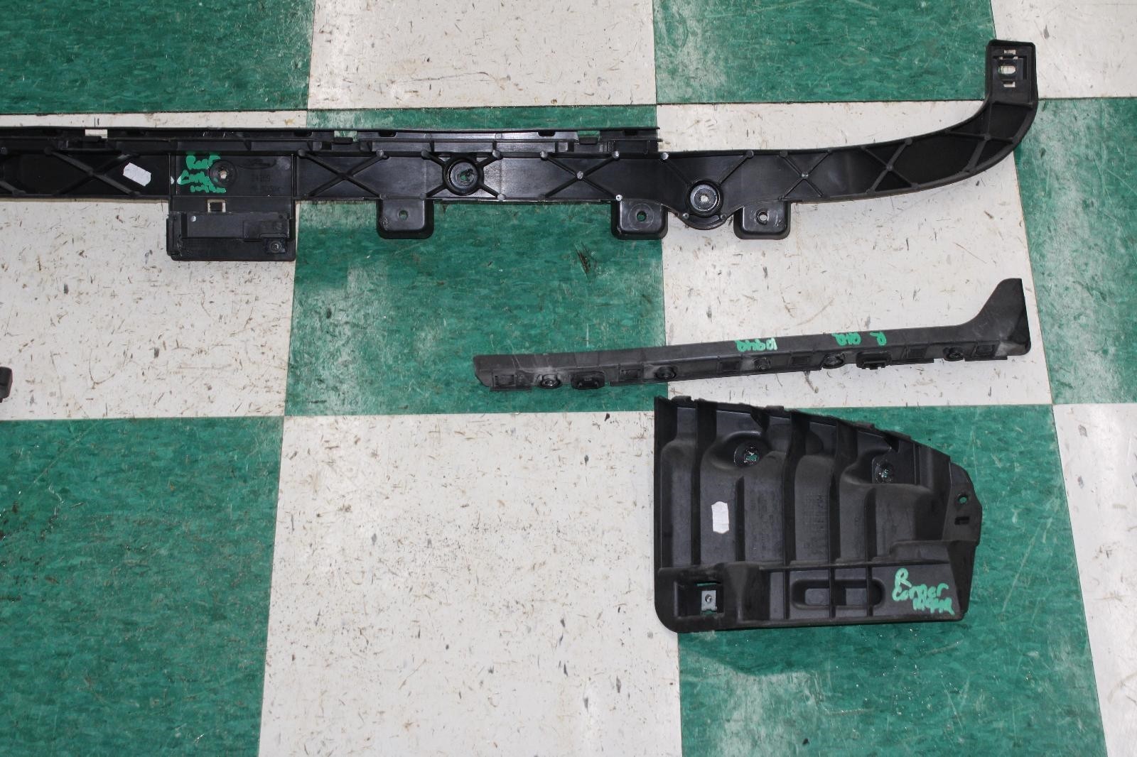 14-17 Ghibli OEM Rear Back Bumper Cover Mounting Support Brackets Set Factory OE