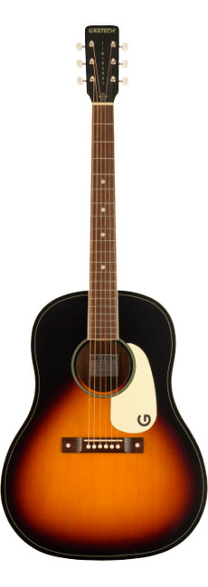 Gretsch Jim Dandy  Dreadnought, Walnut Fingerboard, White Pickguard, Rex Burst