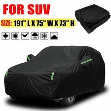 Universal Fit Suv Car Cover Outdoor Dust Dirt Waterproof All Weather Protection