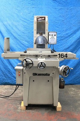 6'' W 18'' L Okamoto LINEAR 6.18, 1997, ROLLER BEARING Tbl, SURFACE GRINDER, WALKE
