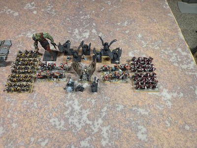 Mantic Kings Of War Riftforged Orcs Plus Kickstarter Vanguard Huge Lot...