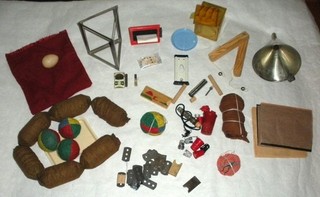 Vintage Magician's Collection of Parlor Stage & Close Up Tricks 1930's 60's
