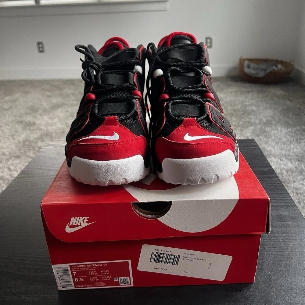 Las mejores ofertas en Nike Air More Uptempo '96 Red Toe 2022 | eBay