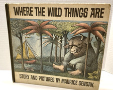 Where the Wild Things Are Maurice Sendak 1963 Vintage US Book Club Edition HC