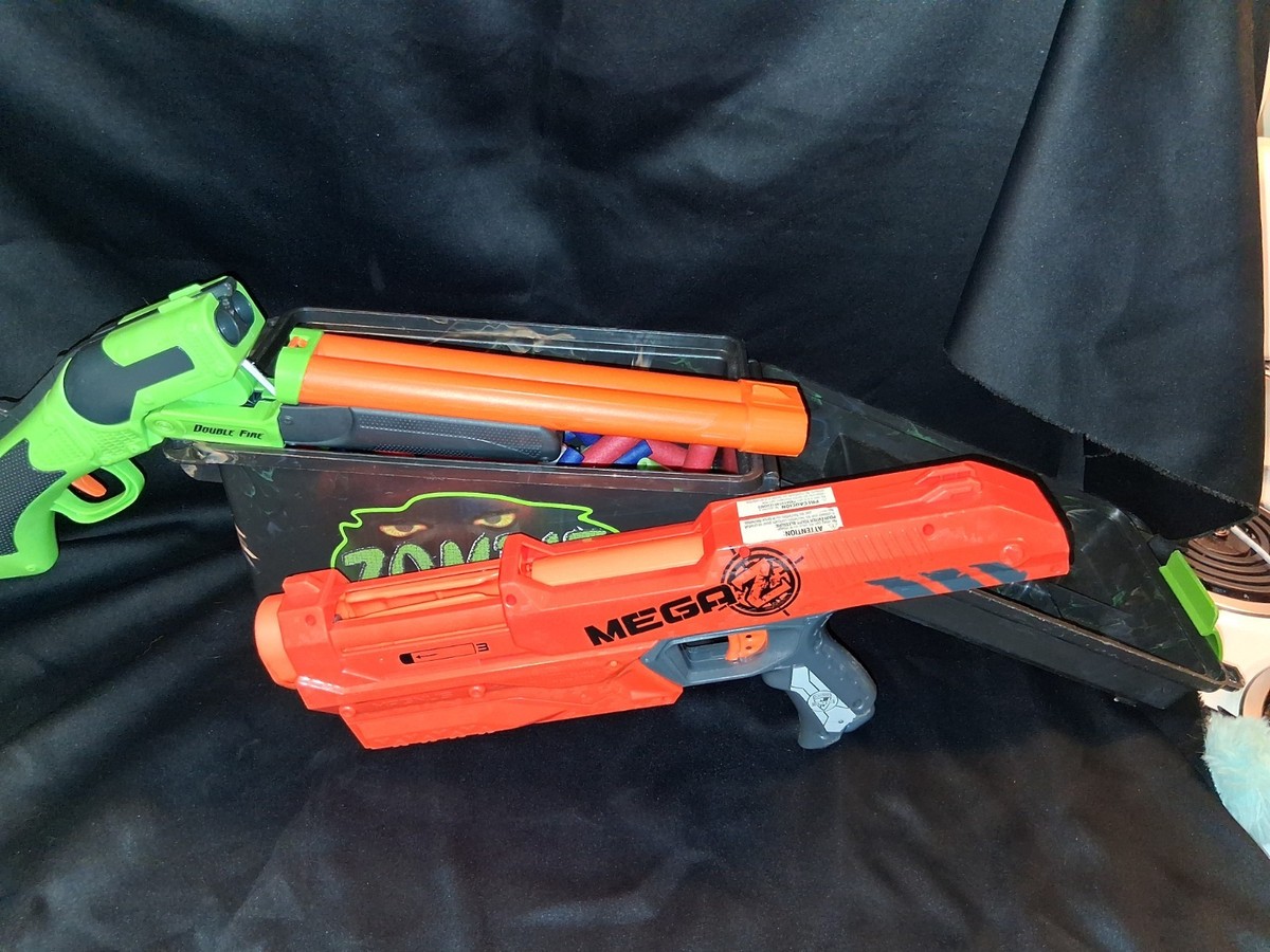 Nerf Zombie (A6562) Strike Doublestrike Blaster | eBay