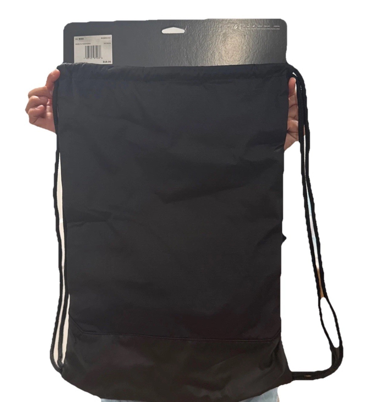 Nike Drawstring Backpack Black New W Tags